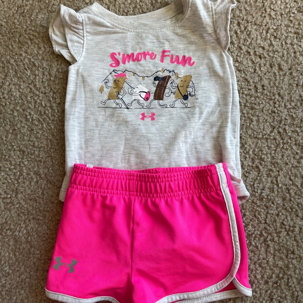 Under Armor Baby Girl Set
